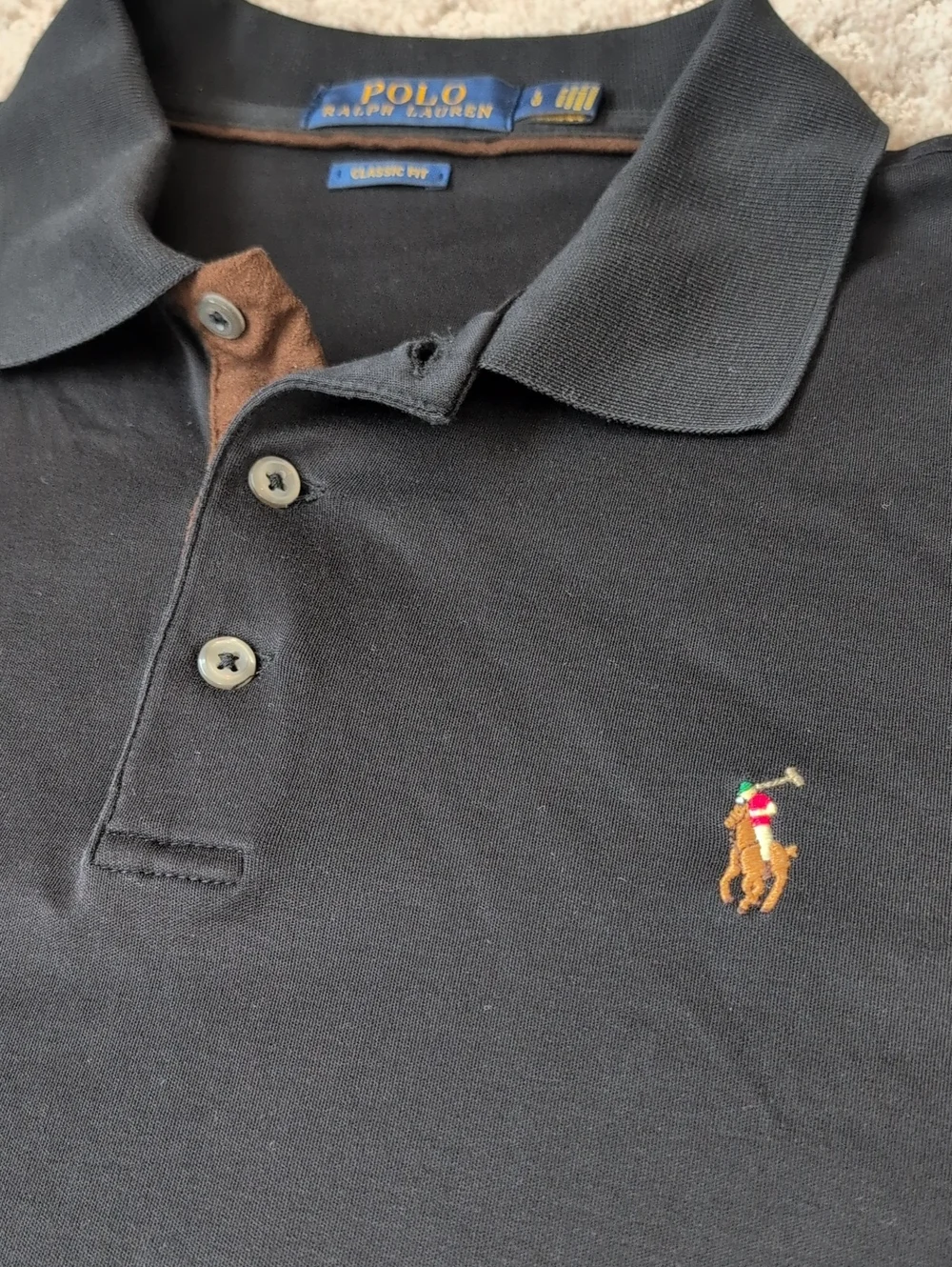 Polo Ralph Lauren Classic Fit Long Sleeve Polo Shirt